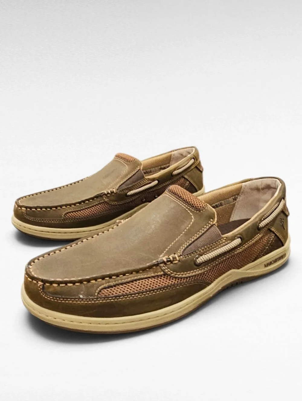 Margaritaville Men's Anchor Slip-On Boat Shoes Size 13W